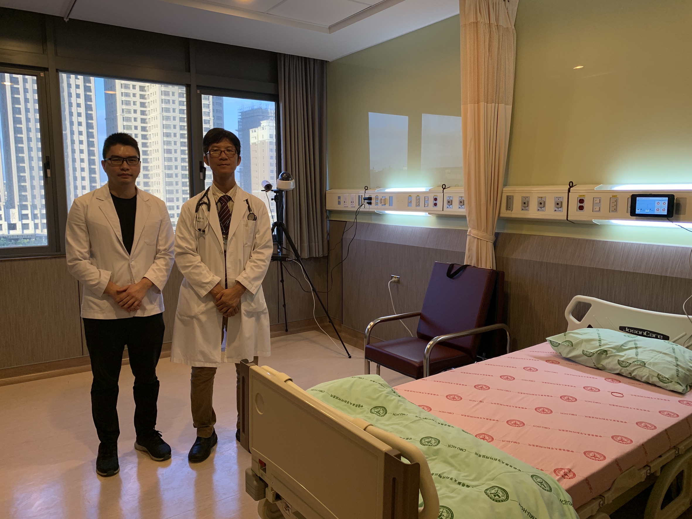 中醫大新竹附醫 睡眠檢查室開張