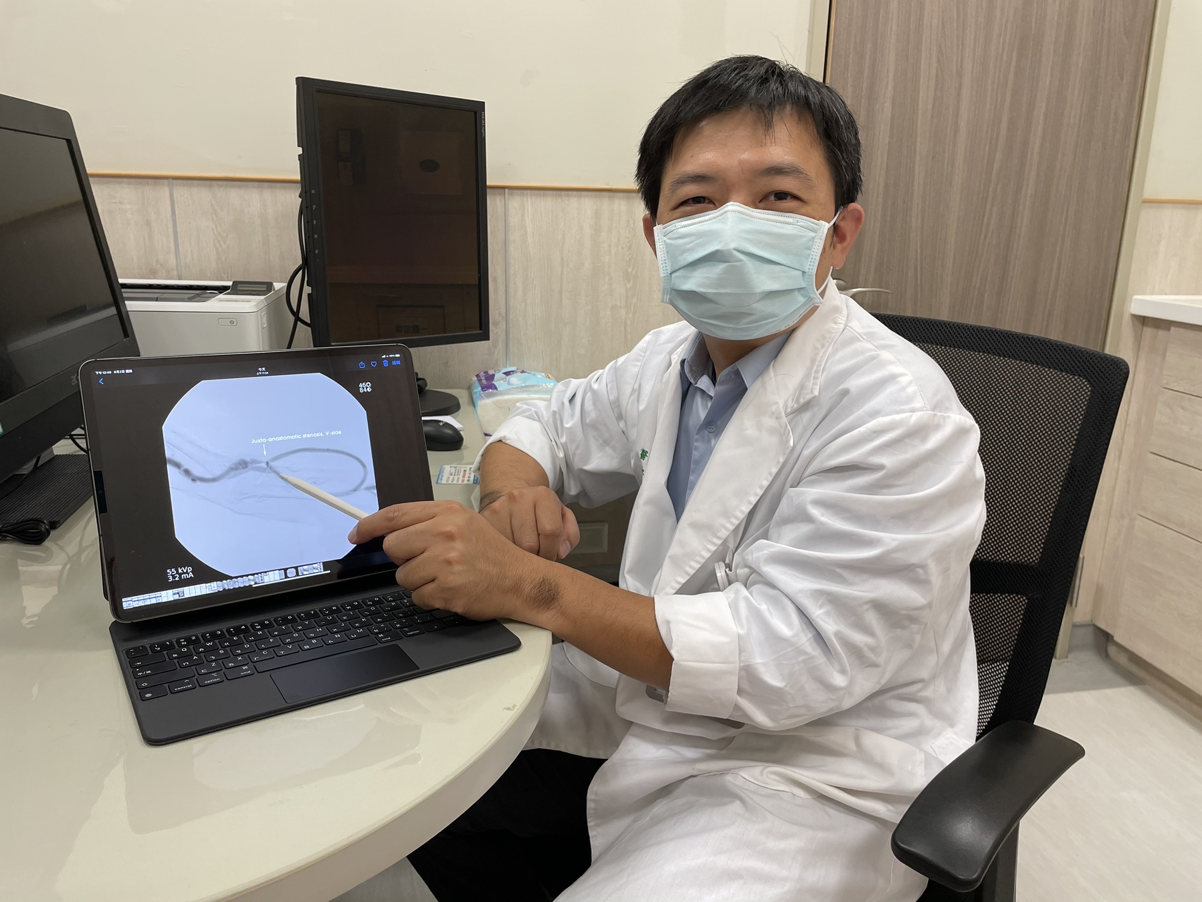 動靜脈廔管用力跳難止血 醫:血管狹窄儘速就醫