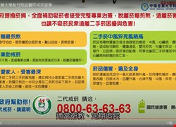 111年中國醫藥大學新竹附設醫院戒菸宣導