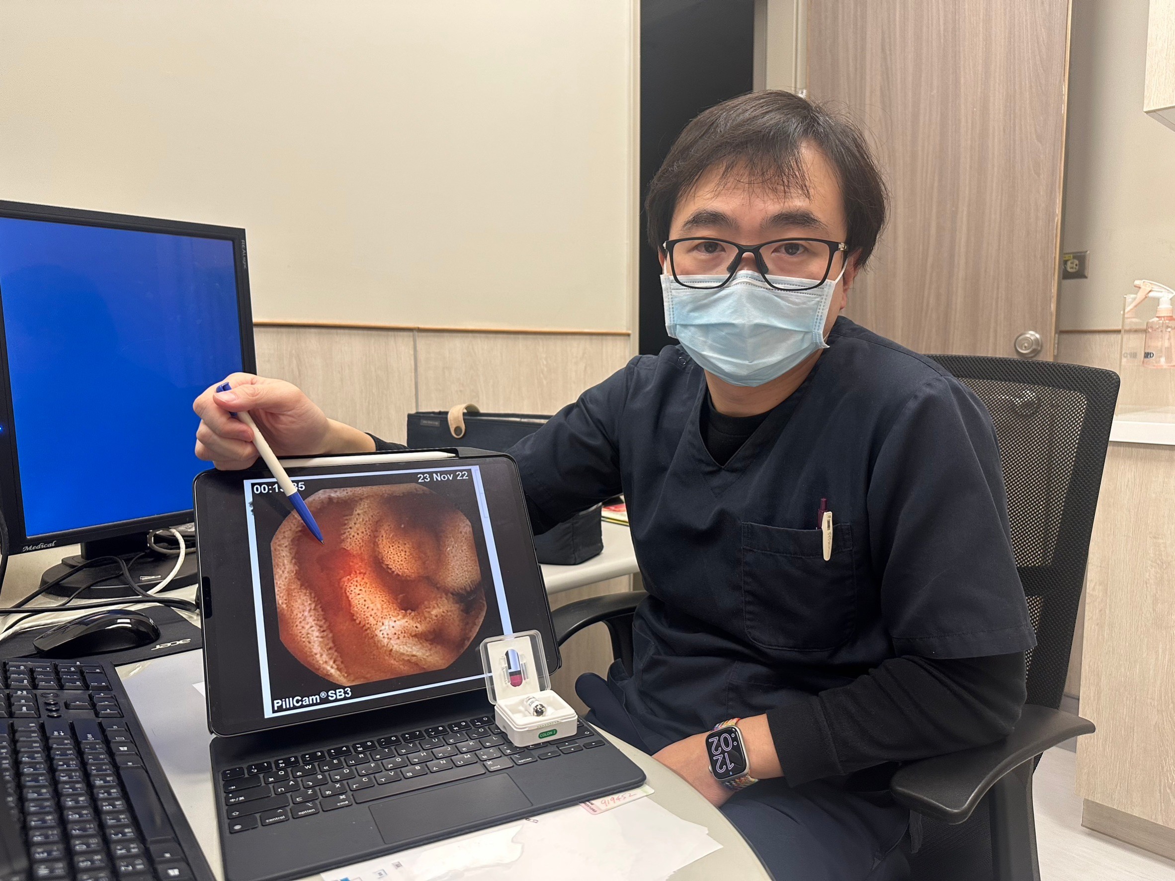 膠囊內視鏡檢查立大功 免侵入性揪出小腸出血點