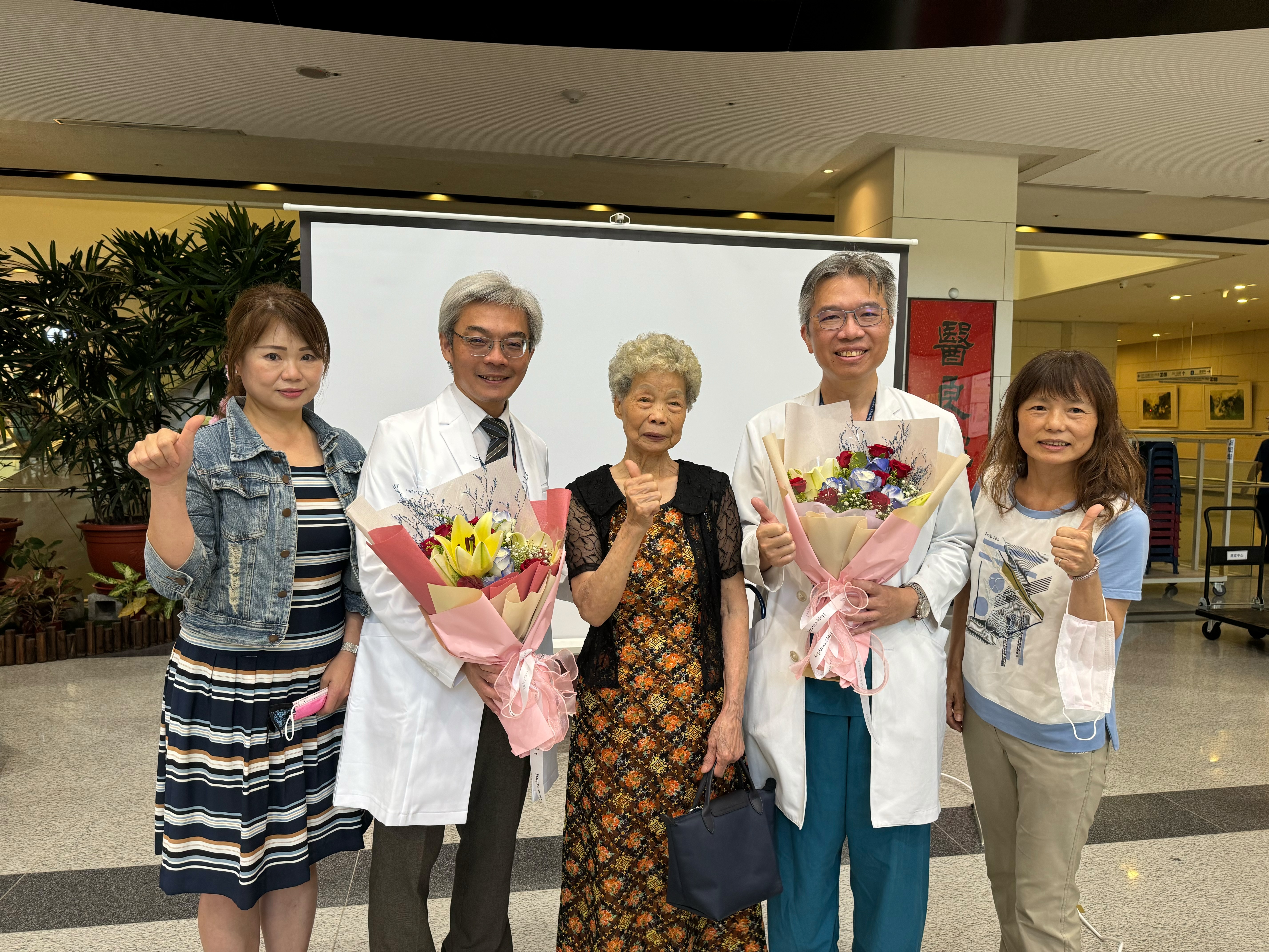 80歲婦肺麟癌四期 雙免疫治療兩年不用再吃癌藥
