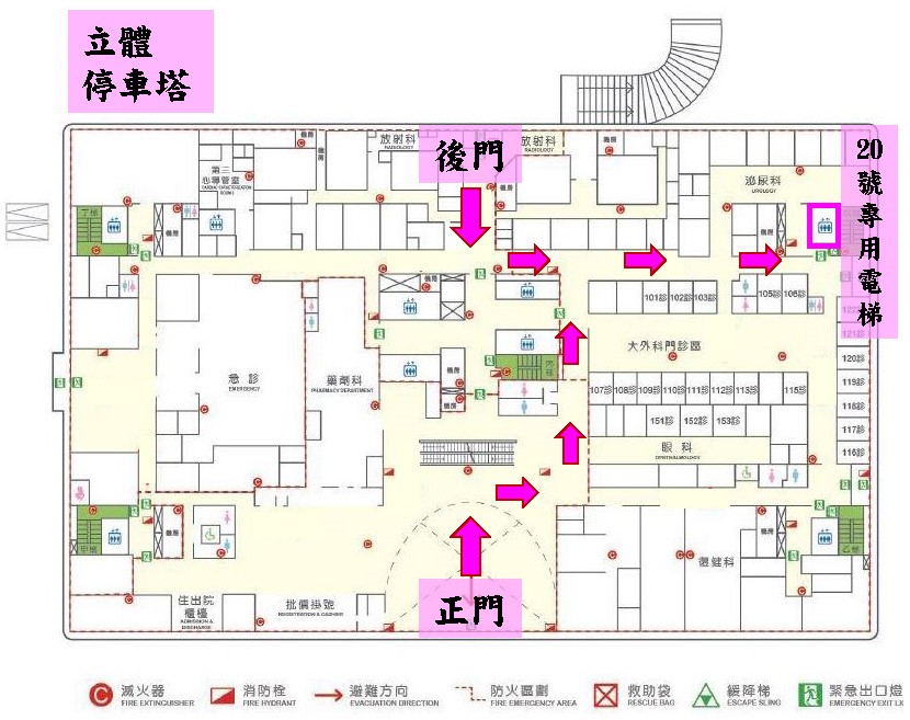 立體停車塔 地圖