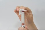 消毒注射筆頂端示意圖